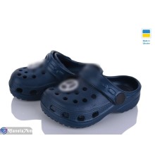 Кроки дитячі на літо (6 пар р.18-23) синій  "Ladmir"