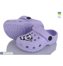 Кроки дитячі на літо (6 пар р.18-23) фіолетовий  "Ladmir"