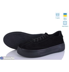 Кросівки жіночі на весну/осінь (6 пар р.36-40) чорний  "Linda"