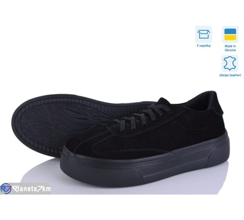 Кросівки жіночі на весну/осінь (6 пар р.36-40) чорний  "Linda"