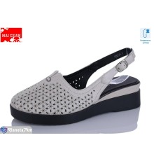 Босоніжки жіночі на літо (8 пар р.36-41) бежевий  "Maiguan"