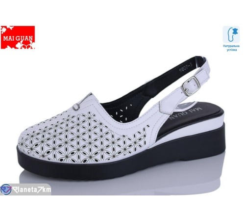 Босоніжки жіночі на літо (8 пар р.36-41) білий  "Maiguan"
