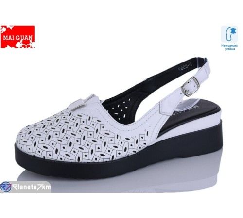 Босоніжки жіночі на літо (8 пар р.36-41) білий  "Maiguan"