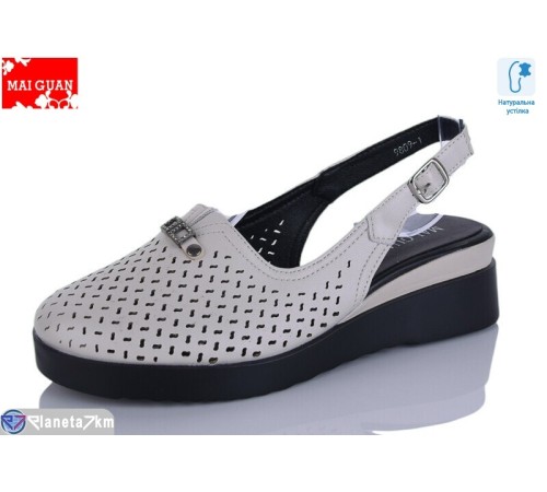 Босоніжки жіночі на літо (8 пар р.36-41) бежевий  "Maiguan"