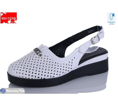 Босоніжки жіночі на літо (8 пар р.36-41) білий  "Maiguan"