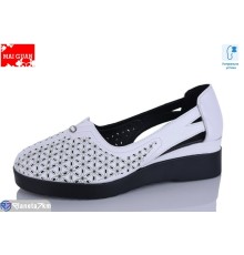 Туфлі жіночі на літо (8 пар р.36-41) білий  "Maiguan"