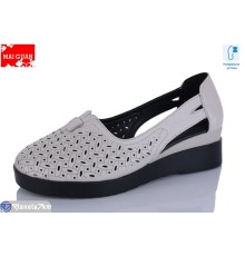 Туфлі жіночі на літо (8 пар р.36-41) бежевий  "Maiguan"