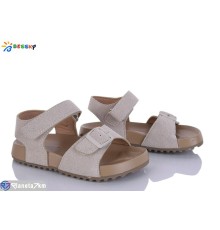 Дитячі босоніжки на літо (8 пар р.26-31) бежевий  "Bessky-Kellaifeng"