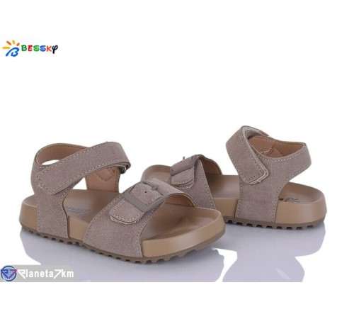 Дитячі босоніжки на літо (8 пар р.26-31) хакі  "Bessky-Kellaifeng"