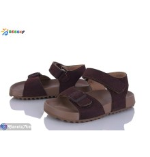 Дитячі босоніжки на літо (8 пар р.26-31) коричневий  "Bessky-Kellaifeng"