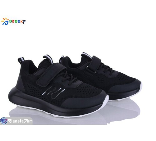 Дитячі кросівки на весну/осінь (8 пар р.32-37) чорний  "Bessky-Kellaifeng"