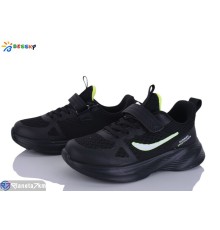 Дитячі кросівки на весну/осінь (8 пар р.31-36) чорний  "Bessky-Kellaifeng"