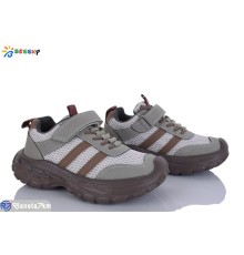 Дитячі кросівки на весну/осінь (8 пар р.32-37) коричневий  "Bessky-Kellaifeng"