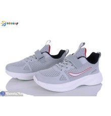 Кросівки на весну/осінь (8 пар р.36-41) сірий  "Bessky-Kellaifeng"