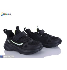 Дитячі кросівки на весну/осінь (8 пар р.26-31) чорний  "Bessky-Kellaifeng"