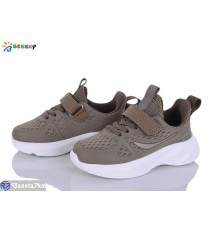 Дитячі кросівки на весну/осінь (8 пар р.26-31) коричневий  "Bessky-Kellaifeng"