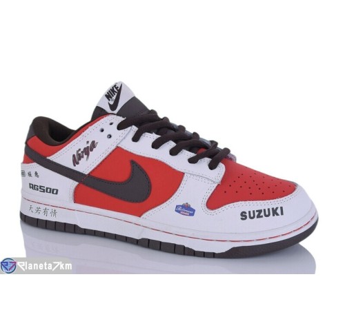 Кросівки чоловічі на весну/осінь (8 пар р.41-46) червоний  "DOFA"