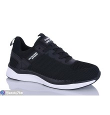 Кросівки чоловічі на весну/осінь (8 пар р.41-45) чорний  "DOFA"