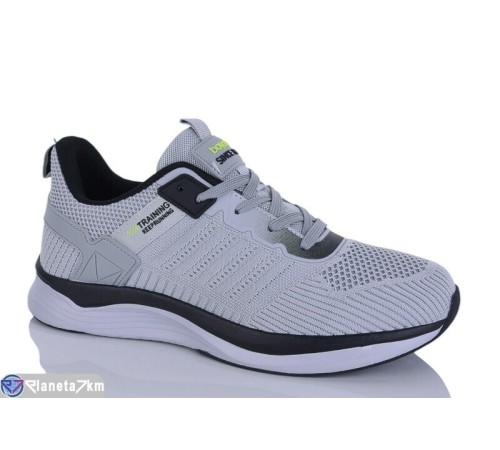 Кросівки чоловічі на весну/осінь (8 пар р.41-45) сірий  "DOFA"