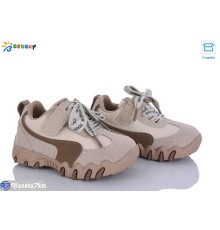 Дитячі кросівки на весну/осінь (8 пар р.22-27) бежевий  "Bessky-Kellaifeng"