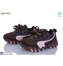 Дитячі кросівки на весну/осінь (8 пар р.27-32) коричневий  "Bessky-Kellaifeng"