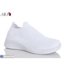 Кросівки жіночі на літо (8 пар р.36-41) білий  "Aba"