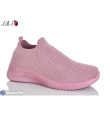 Кросівки жіночі на літо (8 пар р.36-41) рожевий  "Aba"