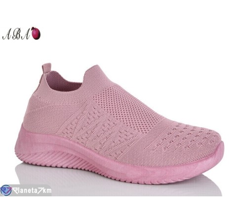 Кросівки жіночі на літо (8 пар р.36-41) рожевий  "Aba"