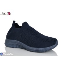 Кросівки жіночі на літо (8 пар р.36-41) синій  "Aba"