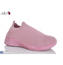 Кросівки жіночі на літо (8 пар р.36-41) рожевий  "Aba"