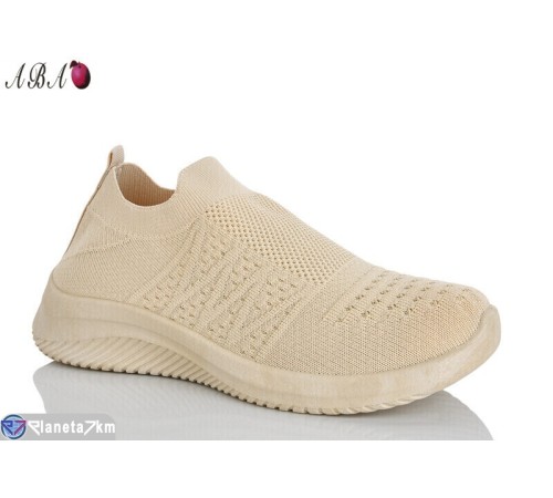 Кросівки жіночі на літо (8 пар р.36-41) бежевий  "Aba"