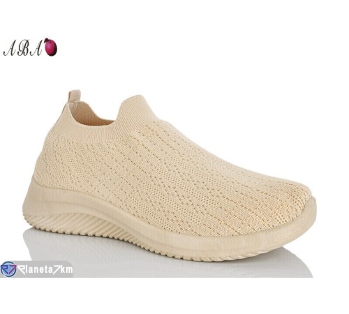 Кросівки жіночі на літо (8 пар р.36-41) бежевий  "Aba"