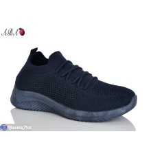 Кросівки жіночі на літо (8 пар р.36-41) синій  "Aba"