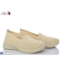 Сліпони жіночі на літо (8 пар р.36-41) бежевий  "Aba"