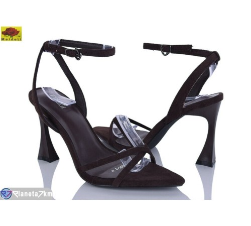 Босоніжки жіночі на літо (6 пар р.36-40) коричневий  "Mei De Li"