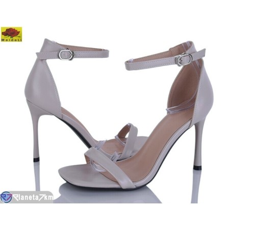 Босоніжки жіночі на літо (6 пар р.36-40) бежевий  "Mei De Li"