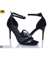 Босоніжки жіночі на літо (6 пар р.36-40) чорний  "Mei De Li"