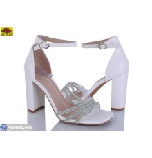 Туфлі жіночі на літо (6 пар р.36-40) білий  "Mei De Li"