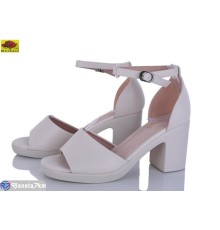 Туфлі жіночі на літо (8 пар р.36-40) бежевий  "Mei De Li"