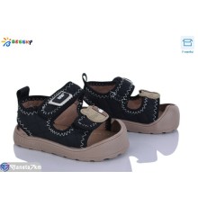 Дитячі босоніжки на літо (8 пар р.16-20) чорний  "Bessky-Kellaifeng"