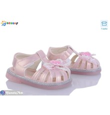 Дитячі босоніжки на літо (8 пар р.17-21) рожевий  "Bessky-Kellaifeng"