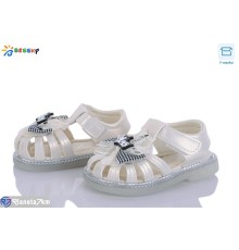 Дитячі босоніжки на літо (8 пар р.17-21) бежевий  "Bessky-Kellaifeng"