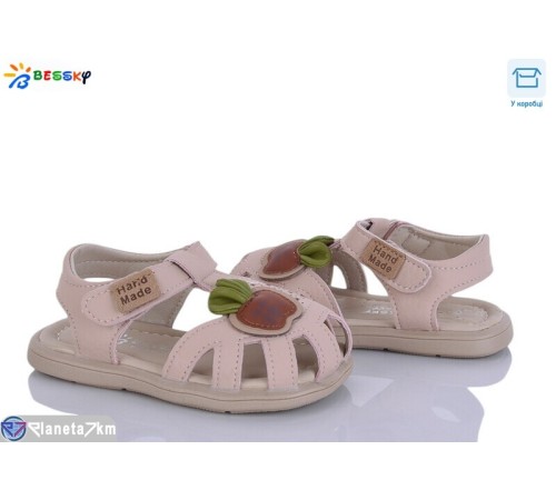 Дитячі босоніжки на літо (8 пар р.22-26) рожевий  "Bessky-Kellaifeng"