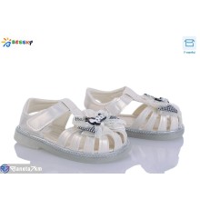 Дитячі босоніжки на літо (8 пар р.22-26) бежевий  "Bessky-Kellaifeng"