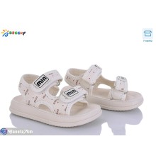 Дитячі босоніжки на літо (8 пар р.22-27) бежевий  "Bessky-Kellaifeng"
