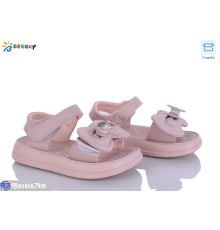 Дитячі босоніжки на літо (8 пар р.22-27) рожевий  "Bessky-Kellaifeng"