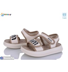 Дитячі босоніжки на літо (8 пар р.26-31) бежевий  "Bessky-Kellaifeng"