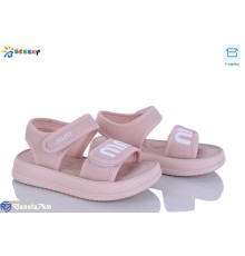 Дитячі босоніжки на літо (8 пар р.26-31) рожевий  "Bessky-Kellaifeng"