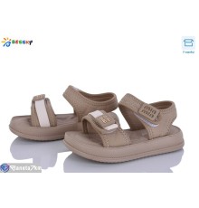 Дитячі босоніжки на літо (8 пар р.26-31) коричневий  "Bessky-Kellaifeng"