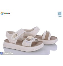 Дитячі босоніжки на літо (8 пар р.26-31) бежевий  "Bessky-Kellaifeng"